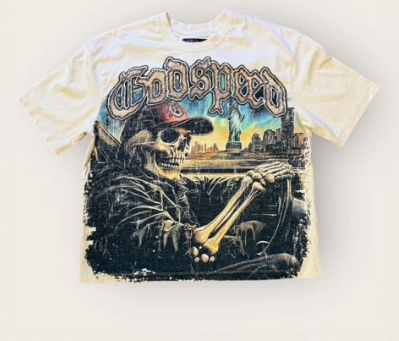 tričko Godspeed Sightseeing Tee White INS-687817F2B3 ADONIO