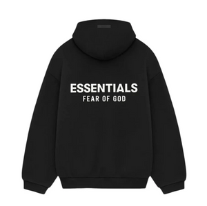 Fear of God Essentials S24 Fleece Hoodie Black