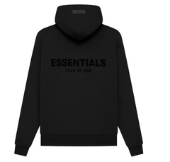 Fear of God Essentials S22 Hoodie Stretch Limo/Black