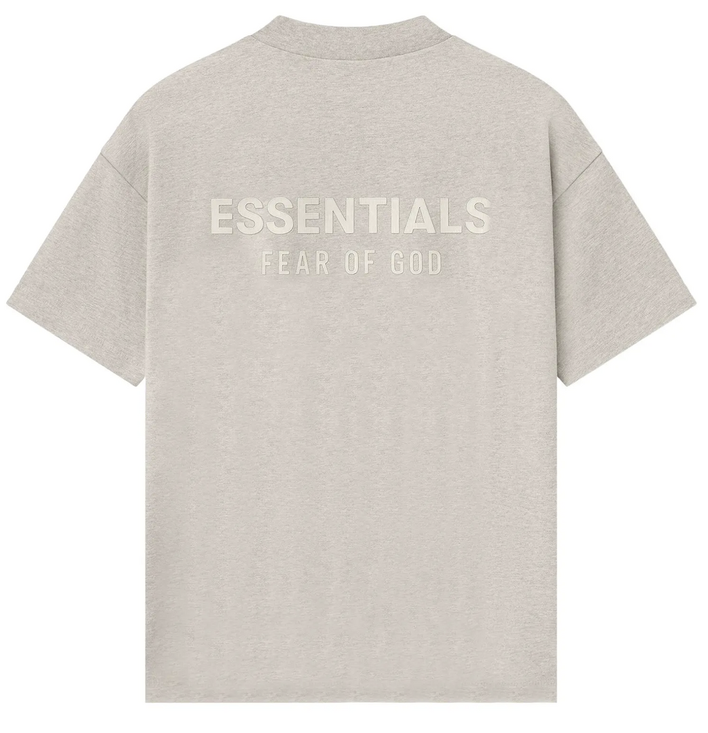Fear of God Essentials S25 T-shirt Heather Stone
