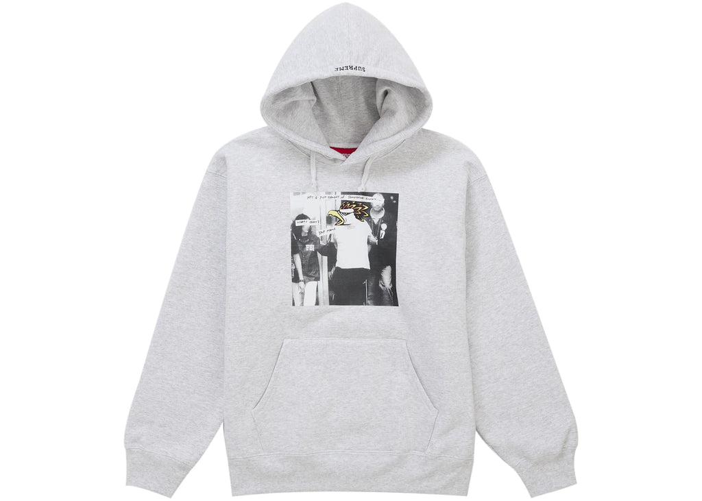 Supreme ANTIHERO Hooded Sweatshirt (FW25) Ash Grey ADONIO