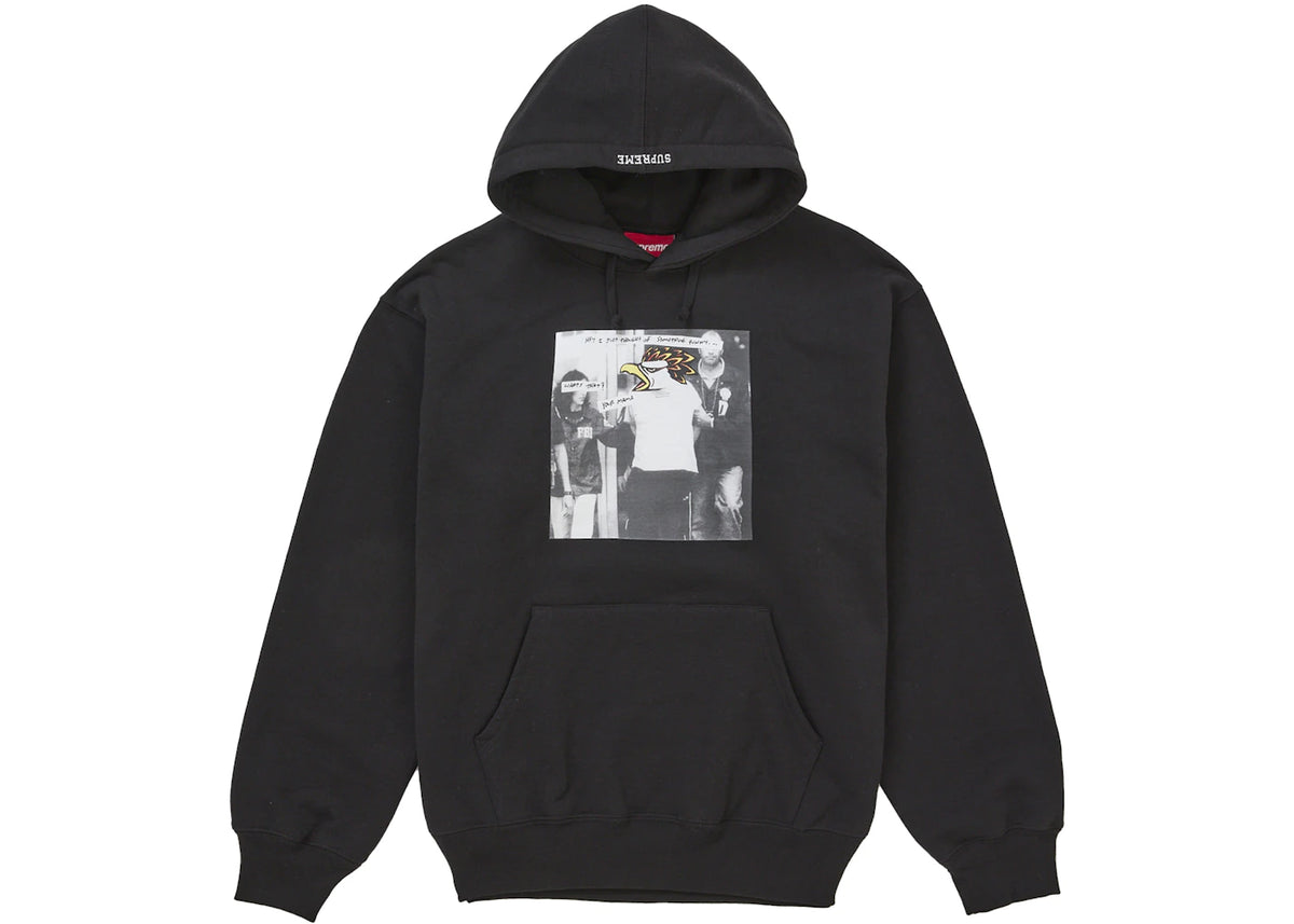 Supreme ANTIHERO Hooded Sweatshirt (FW25) Black ADONIO