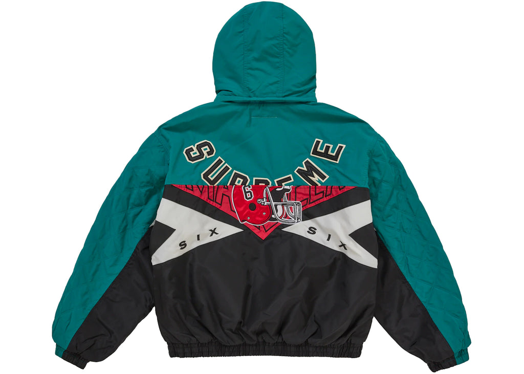 oblečení Supreme MM6 Maison Margiela Split Stadium Jacket Teal ADONIO