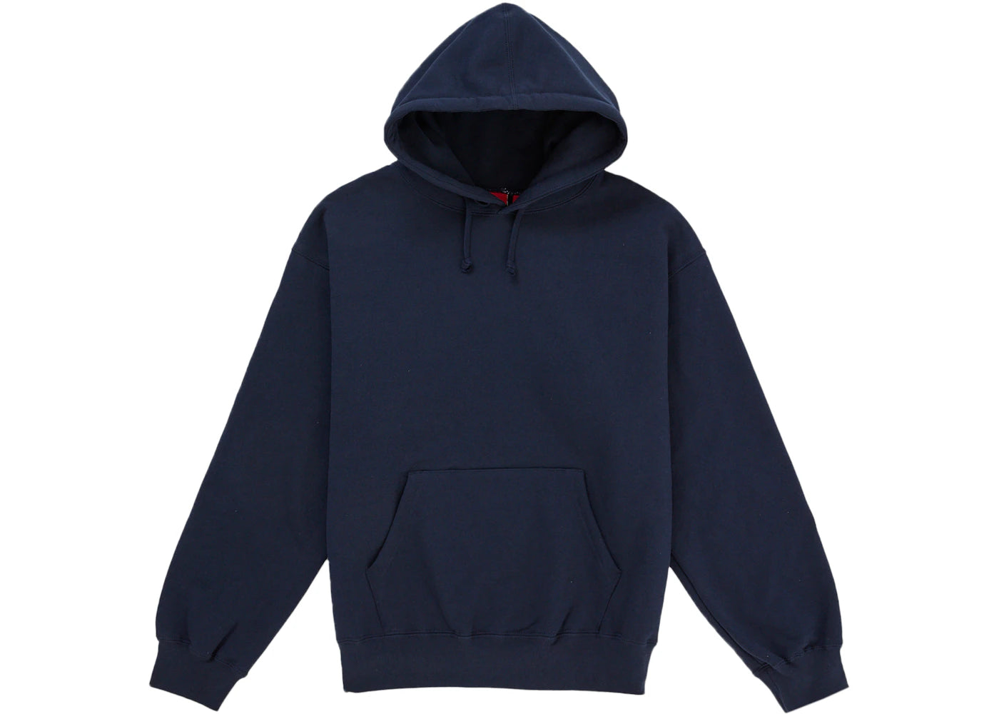 Supreme Satin Applique Hooded Sweatshirt (SS26) Washed Navy ADONIO