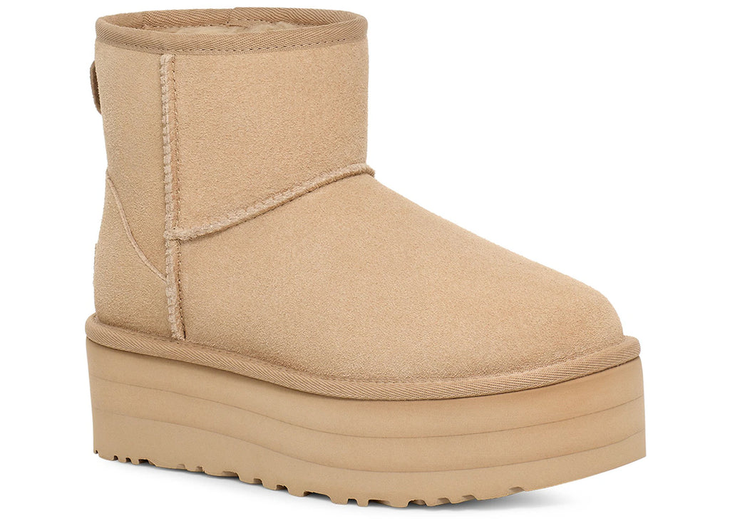 tenisky a boty UGG Classic Mini Platform Boot Mustard Seed (W) 1134991-MDSD ADONIO