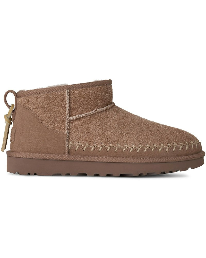 tenisky a boty UGG Classic Ultra Mini Biarritz Boot Rocky Oak (W) 1171538-RYK ADONIO