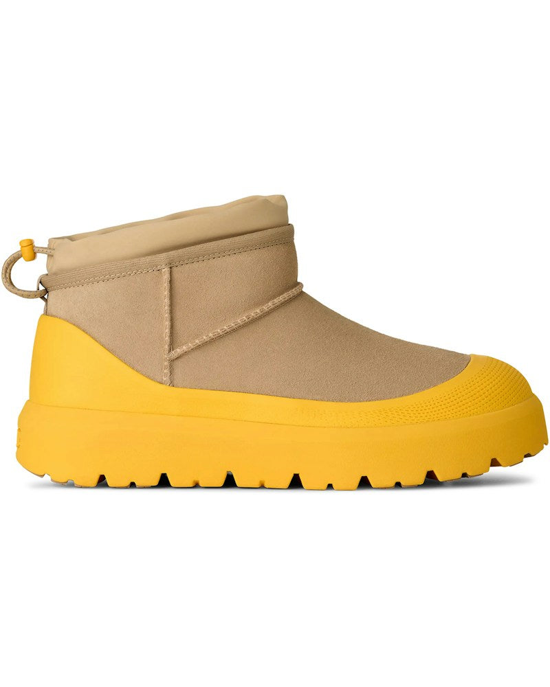tenisky a boty UGG Classic Ultra Mini Weather Hybrid Boot Mustard Seed Summer Wheat 1174196-MMM ADONIO