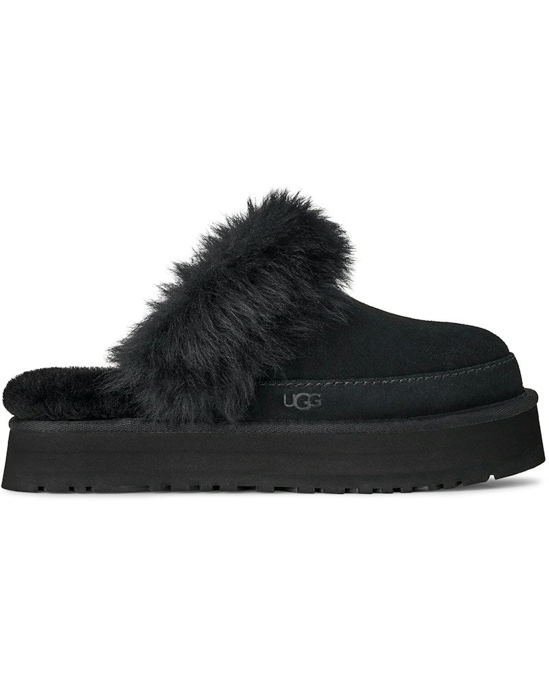 tenisky a boty UGG Disquette Chalet Slipper Black (W) 1173930-BLK ADONIO