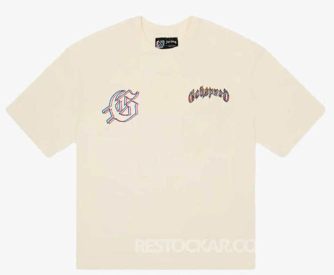 tričko Godspeed Natural Disaster Tee Bone INS-12922FB9E6 ADONIO
