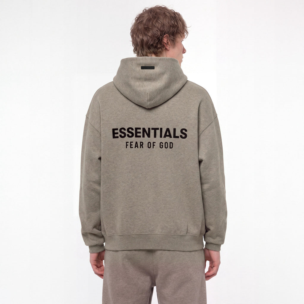 Fear of God Essentials S24 Heather Grey - Set ADONIO