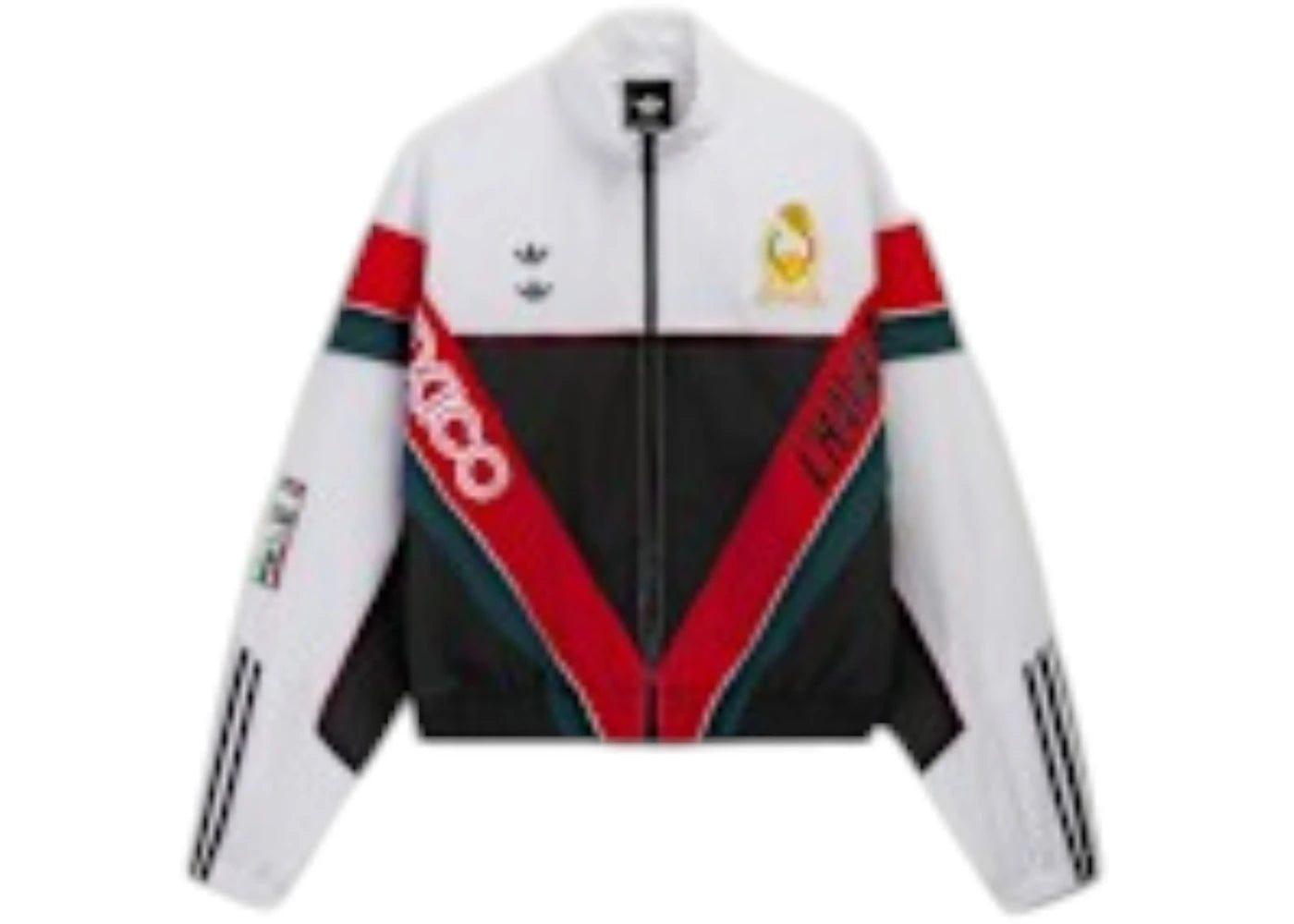 adidas x Willy Chavarria WC Oversized Anthem Woven Track Jacket White/Black