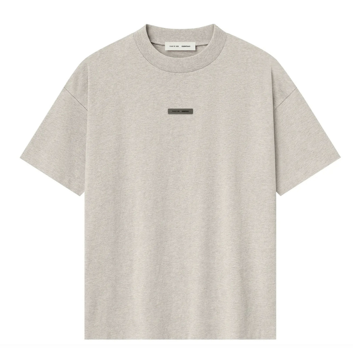 tričko Fear of God Essentials S25 T-shirt Heather Stone 125SP254192F ADONIO