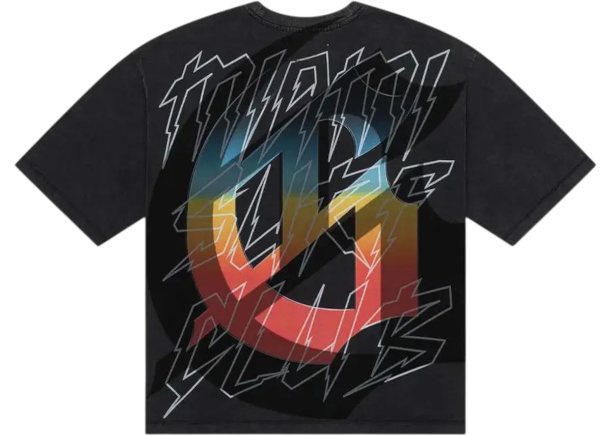tričko Godspeed Miami Surf Club Tee Black ADONIO