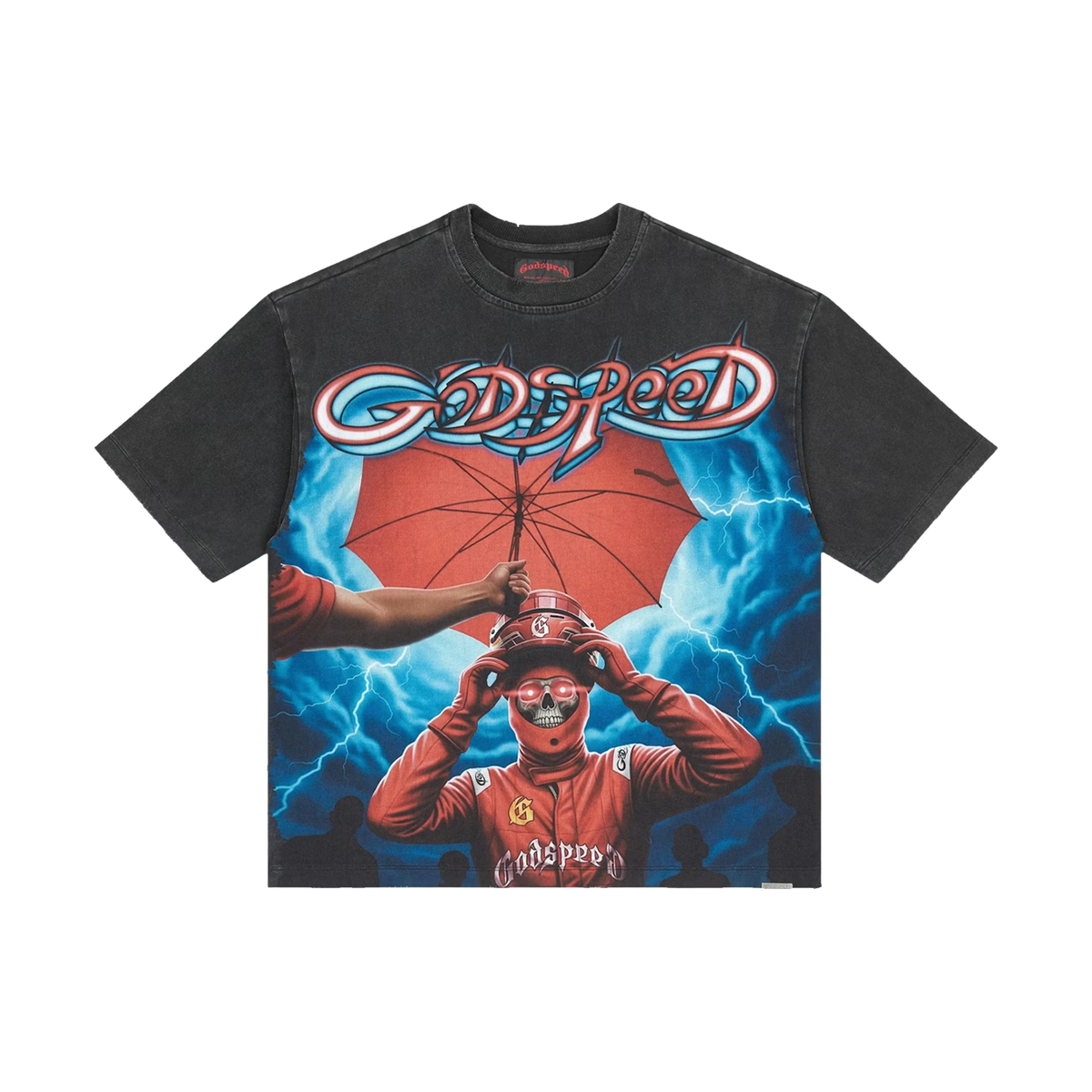 tričko Godspeed Supreme Reign Tee Black INS-A02815956B ADONIO