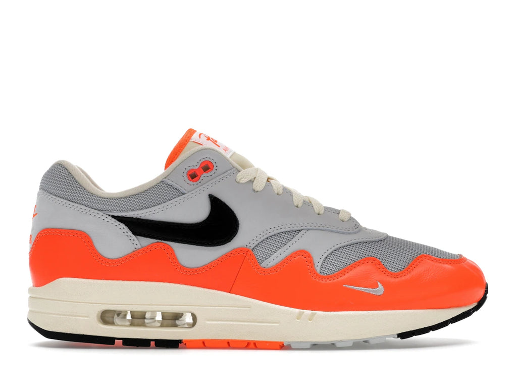 Nike Air Max 1 Patta Waves Hyper Crimson Pure Platinum (With Bracelet)