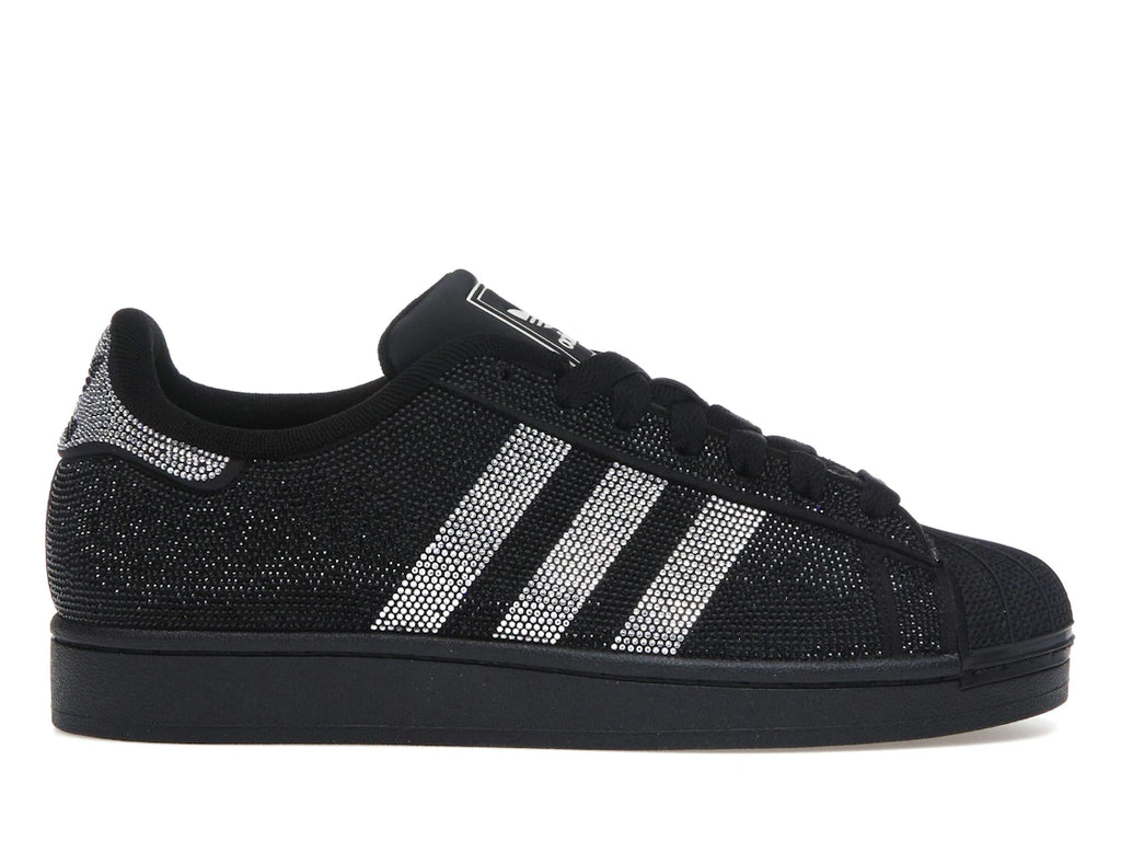 adidas Superstar II Rhinestone Black Silver (W)