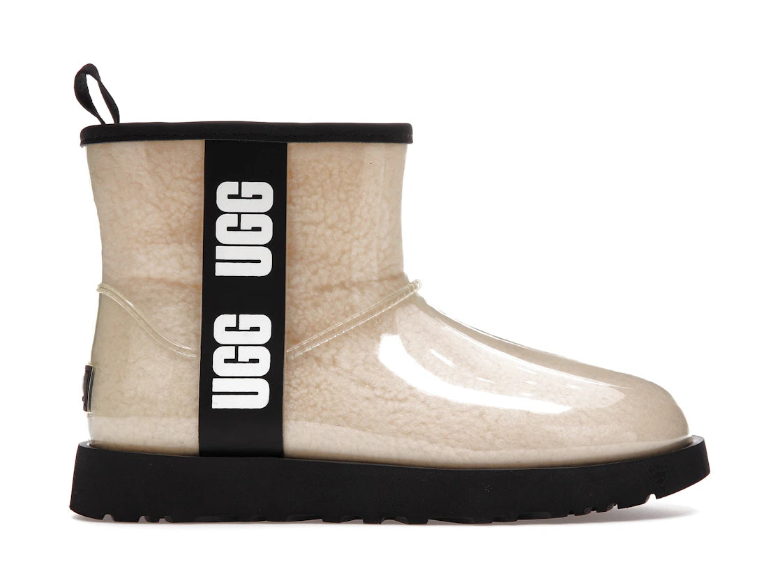 tenisky a boty UGG Classic Clear Mini Boot Natural Black (W) 1113190-NBLC ADONIO