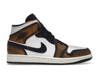 Jordan 1 Mid SE Orange Wear Away