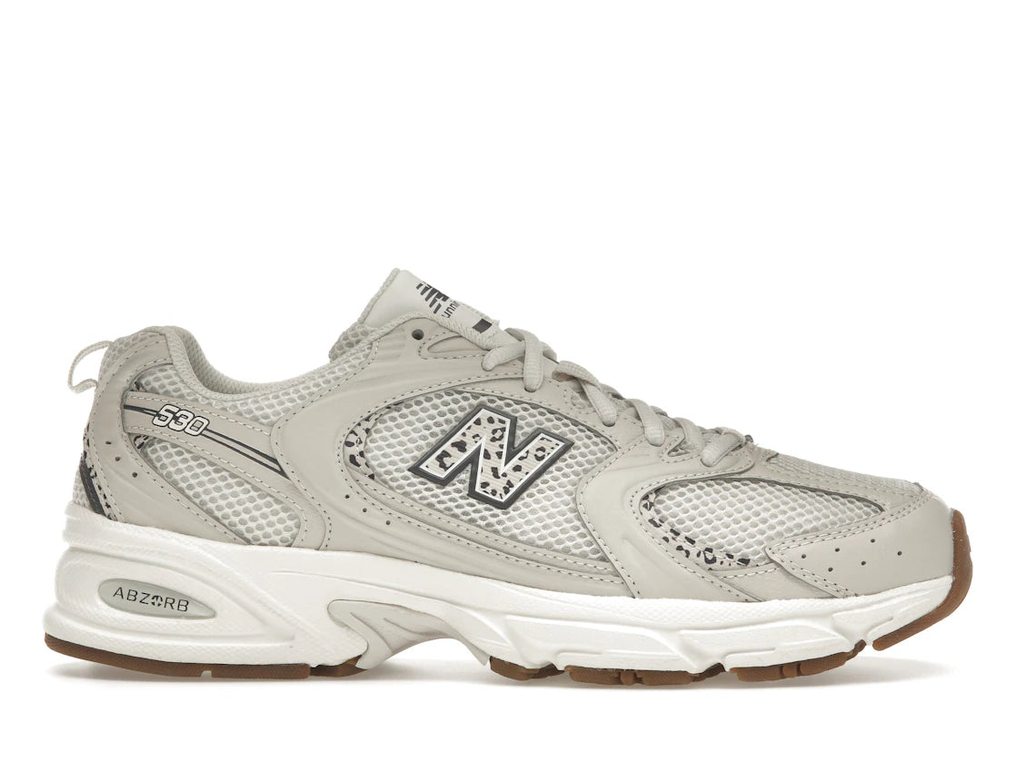 New Balance 530 Moonbeam Cow Print