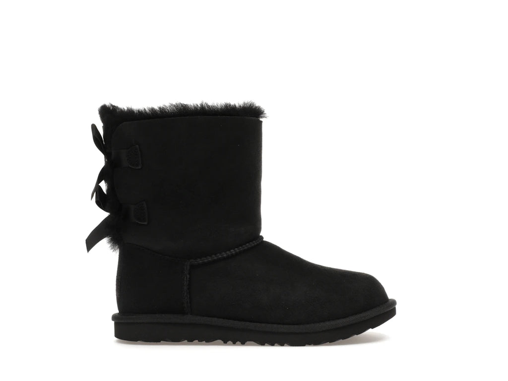 tenisky a boty UGG Bailey Bow II Boot Black (Kids) 1017394K-BLK ADONIO