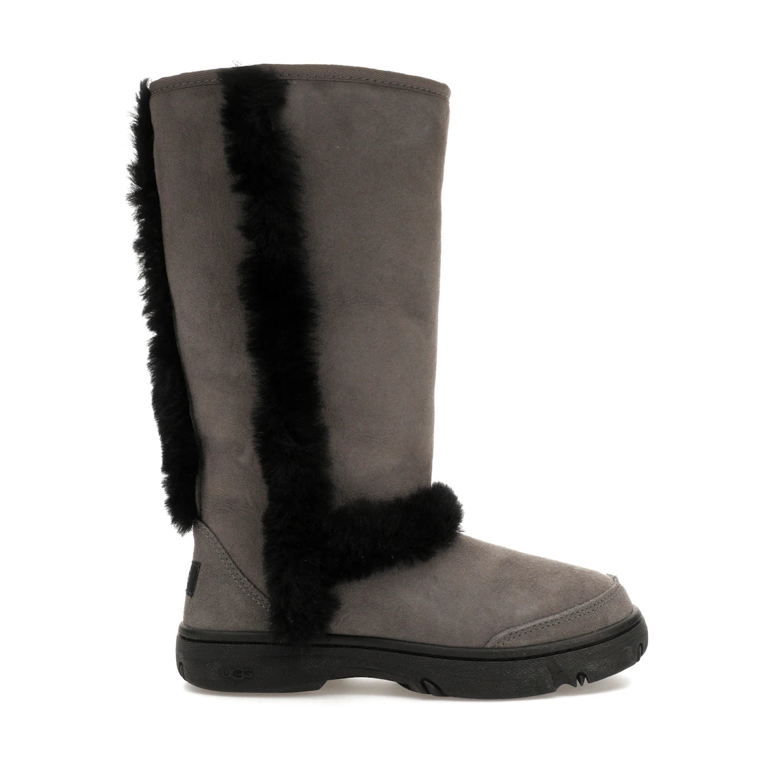 tenisky a boty UGG Sunburst Tall Boot Grey Black (W) 5218-GRB ADONIO