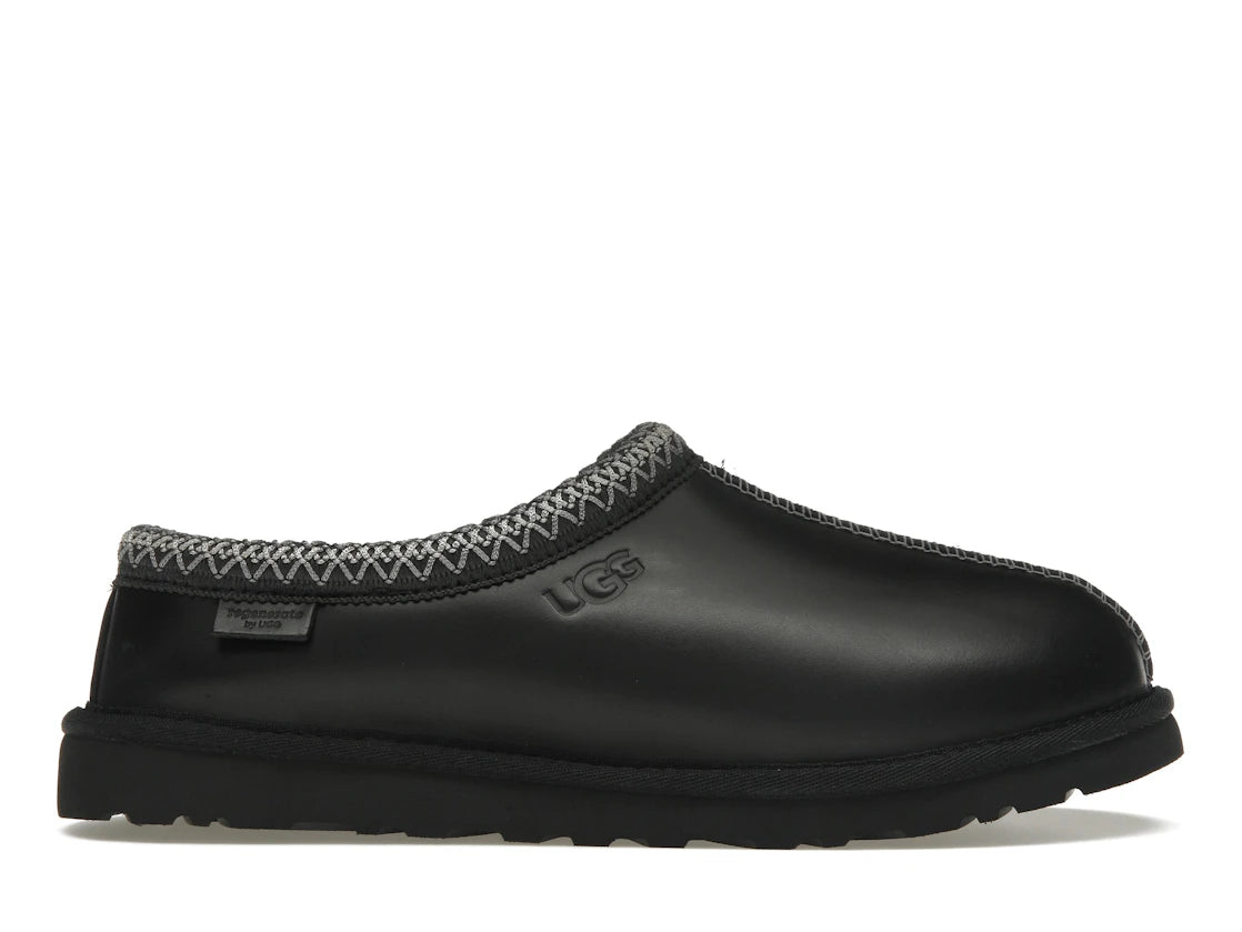 tenisky a boty UGG Tasman LTHR Regen Slipper Black 1163890-BLK ADONIO
