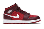 Jordan 1 Mid SE Red Quilt (GS)