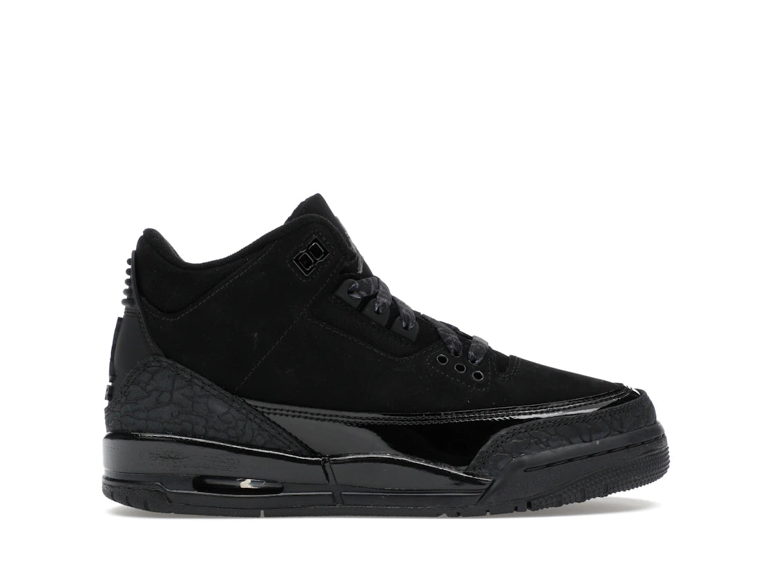 tenisky a boty Jordan 3 Retro Black Cat (2025) (GS) DM0967-001 ADONIO