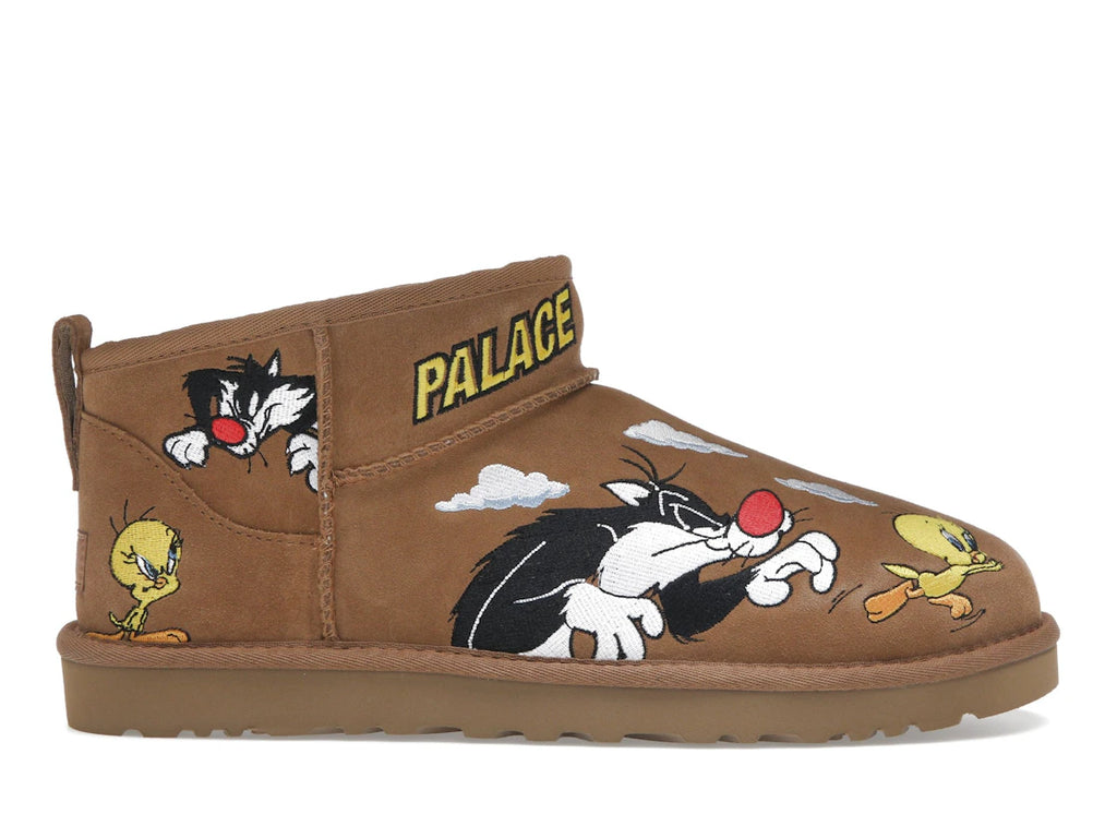 tenisky a boty UGG Classic Ultra Mini Boot Palace x Looney Tunes Chestnut 1181891-CHE ADONIO