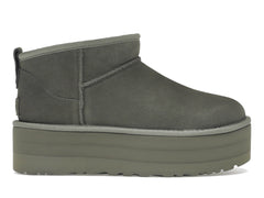 UGG Classic Ultra Mini Platform Boot Moss Green (W)