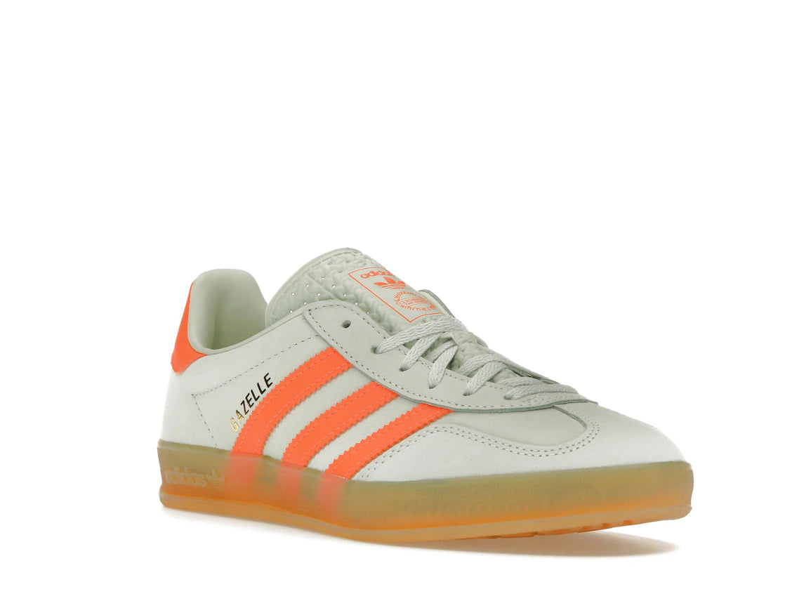 adidas Gazelle Indoor Linen Green Solar Orange (W)