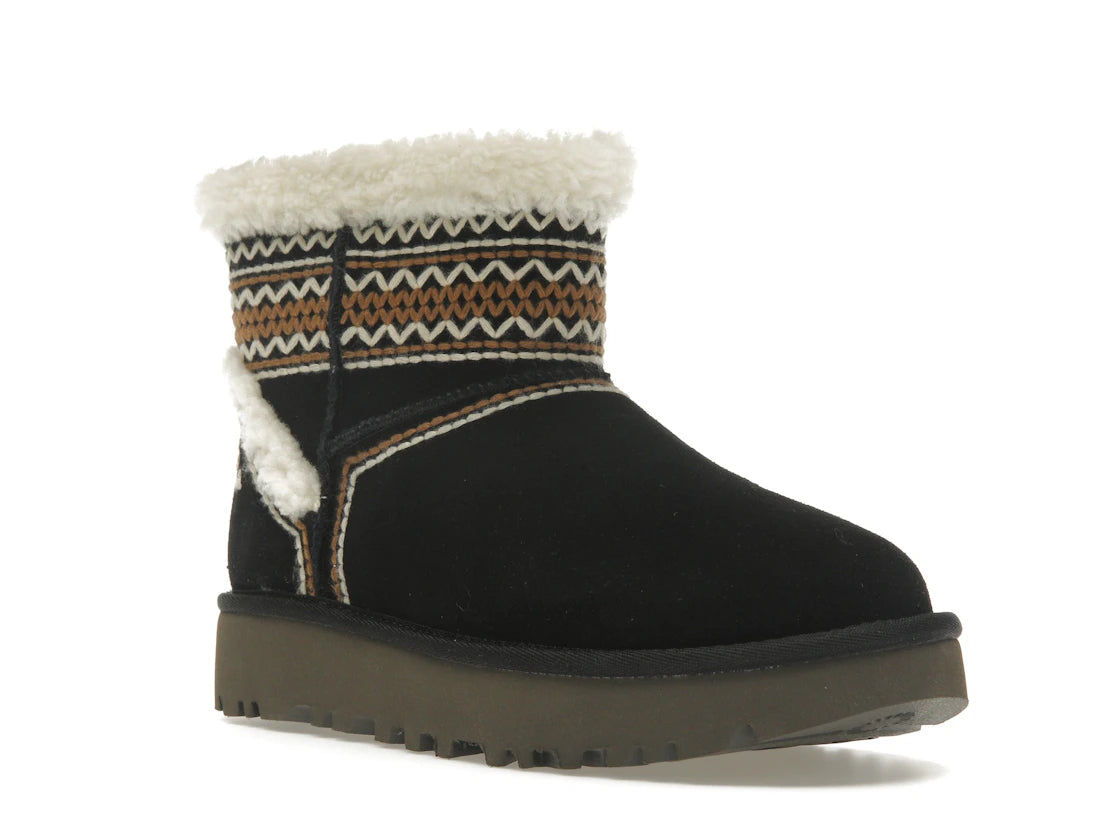 tenisky a boty UGG Classic Mini Atherson Boot Black (W) 1158281-BLK ADONIO