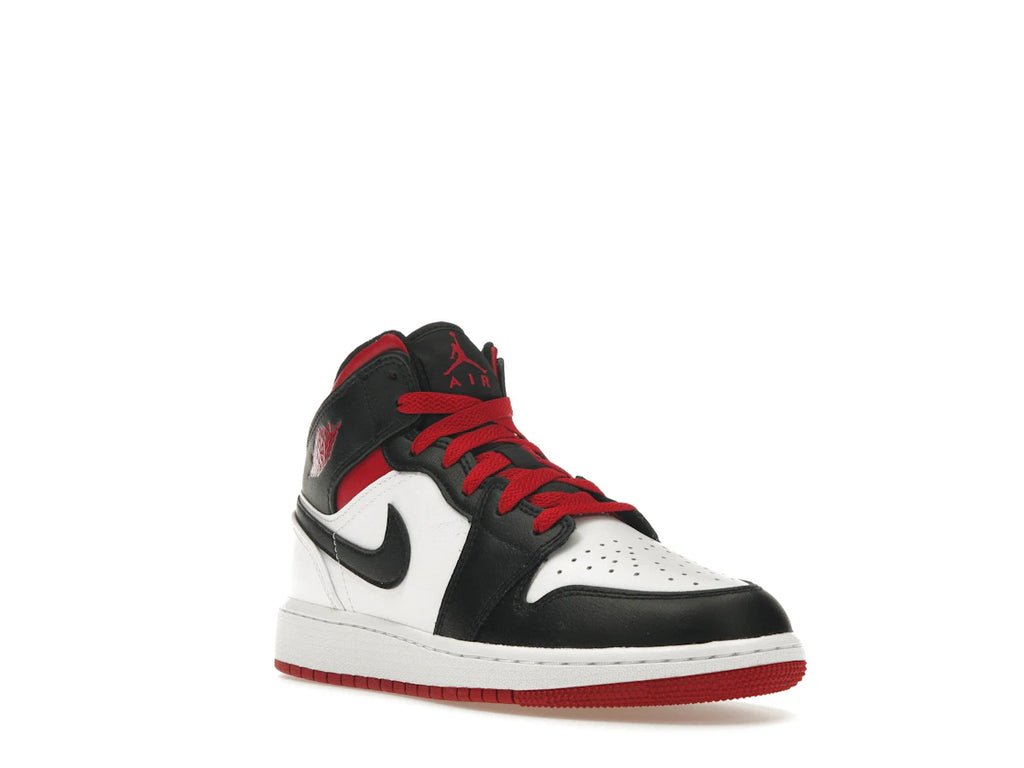 Jordan 1 Mid Gym Red Black Toe (GS)