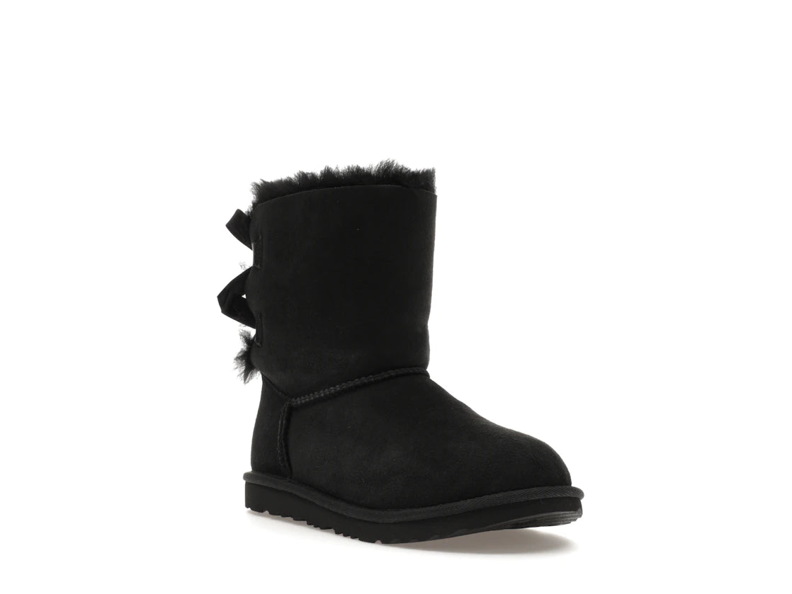 tenisky a boty UGG Bailey Bow II Boot Black (Kids) 1017394K-BLK ADONIO