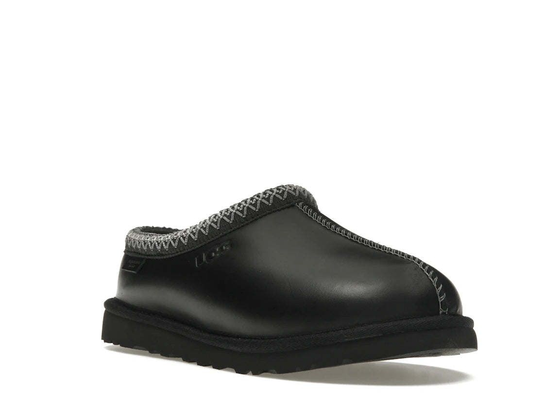 tenisky a boty UGG Tasman LTHR Regen Slipper Black 1163890-BLK ADONIO
