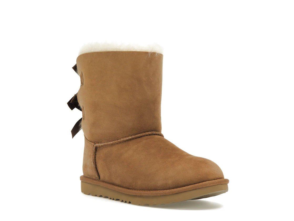 tenisky a boty UGG Bailey Bow II Boot Chestnut (Kids) 1017394K-CHE ADONIO