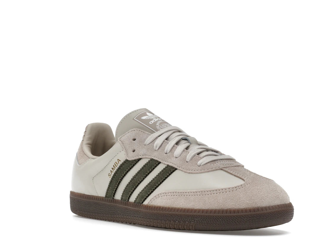 adidas Samba OG Aluminum Dark Khaki