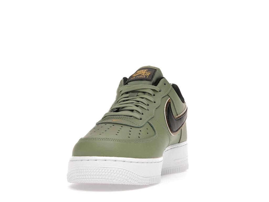 Nike Air Force 1 Low '07 LV8 Double Swoosh Olive Gold Black