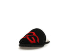 tenisky a boty UGG Scuff Logo Slipper Black Red 1101324-BLK ADONIO