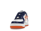 A Bathing Ape Bape Sta #3 M2 White Blue Orange