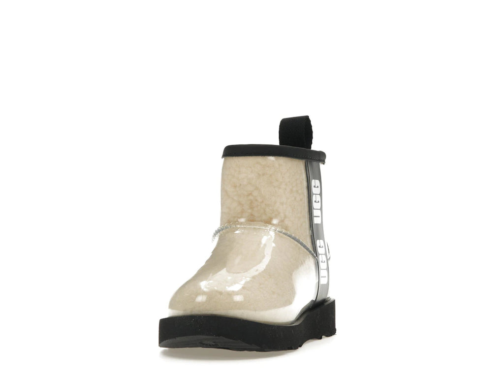tenisky a boty UGG Classic Clear Mini II Boot Natural Black (Kids) 1112386K-NBLC ADONIO