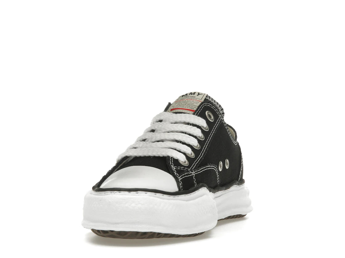 Maison Mihara Yasuhiro Peterson OG Sole Canvas Low Black
