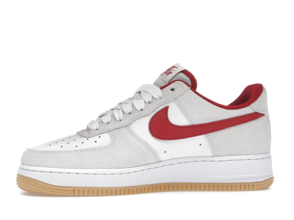 Nike Air Force 1 Low '07 LV8 Summit White Varsity Red Gum