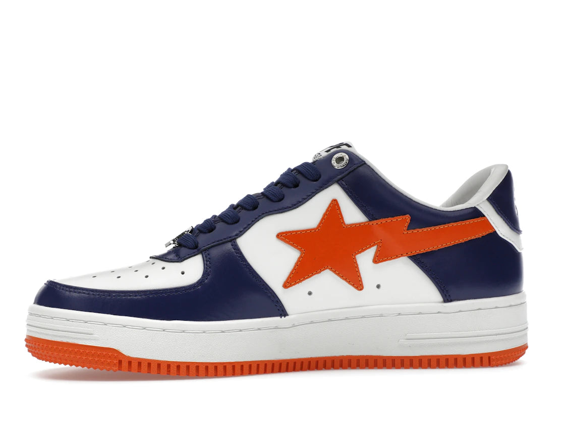 A Bathing Ape Bape Sta #3 M2 White Blue Orange