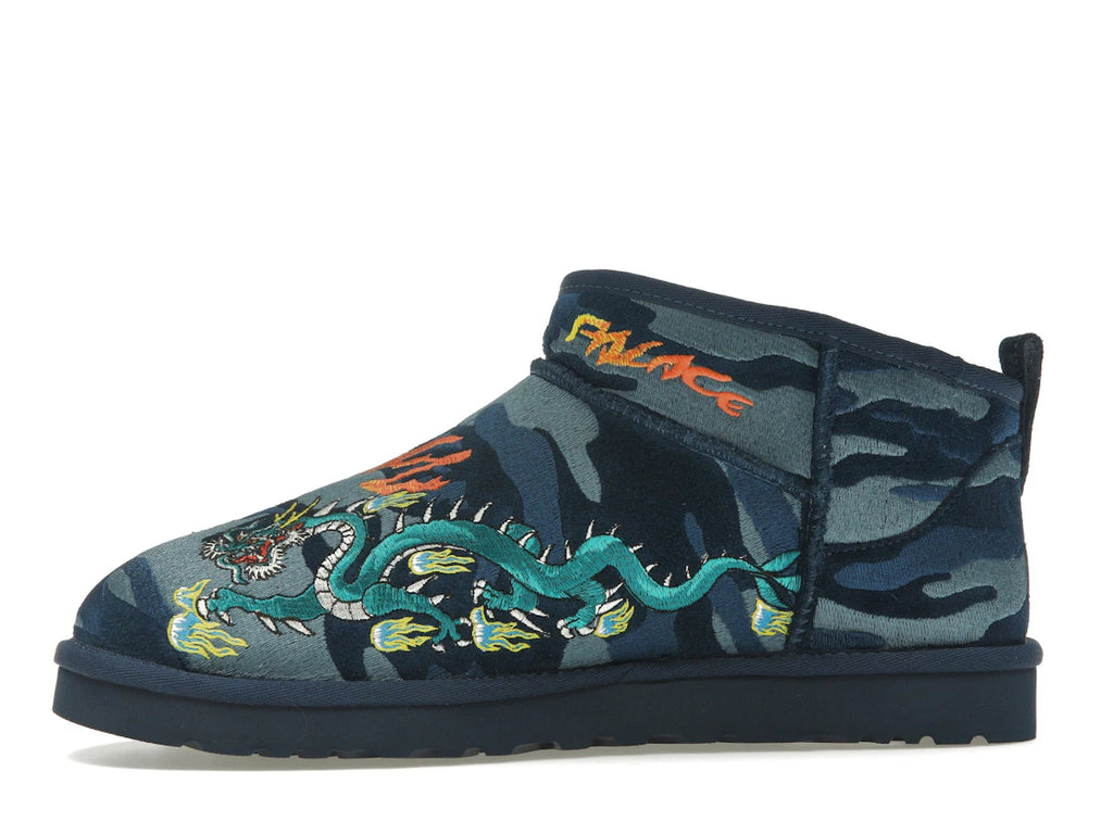 tenisky a boty UGG Classic Ultra Mini Boot Palace Navy Camo 1172071-BCM ADONIO