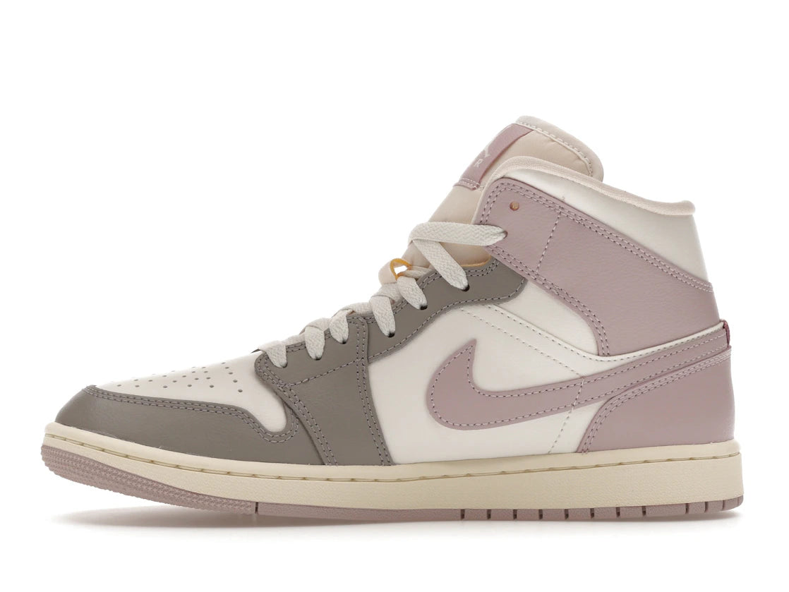 Jordan 1 Mid Enigma Stone Particle Rose (W)