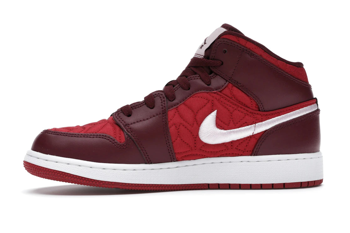 Jordan 1 Mid SE Red Quilt (GS)
