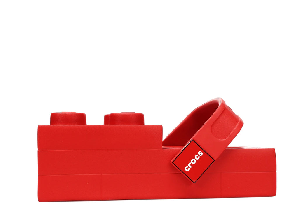 Crocs Brick Clog LEGO Red