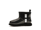 tenisky a boty UGG Classic Clear Mini II Boot Black (Kids) 1112386K-BLK ADONIO