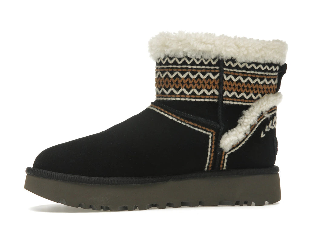 tenisky a boty UGG Classic Mini Atherson Boot Black (W) 1158281-BLK ADONIO